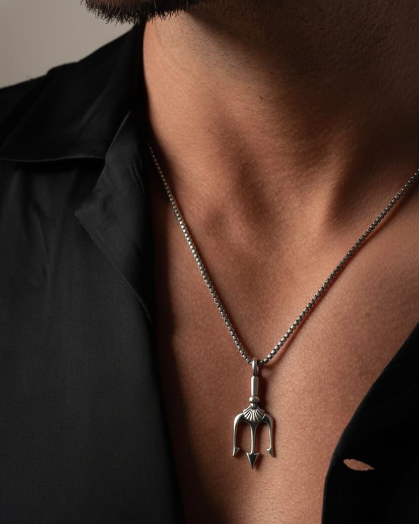 Trident of the Deep Pendant