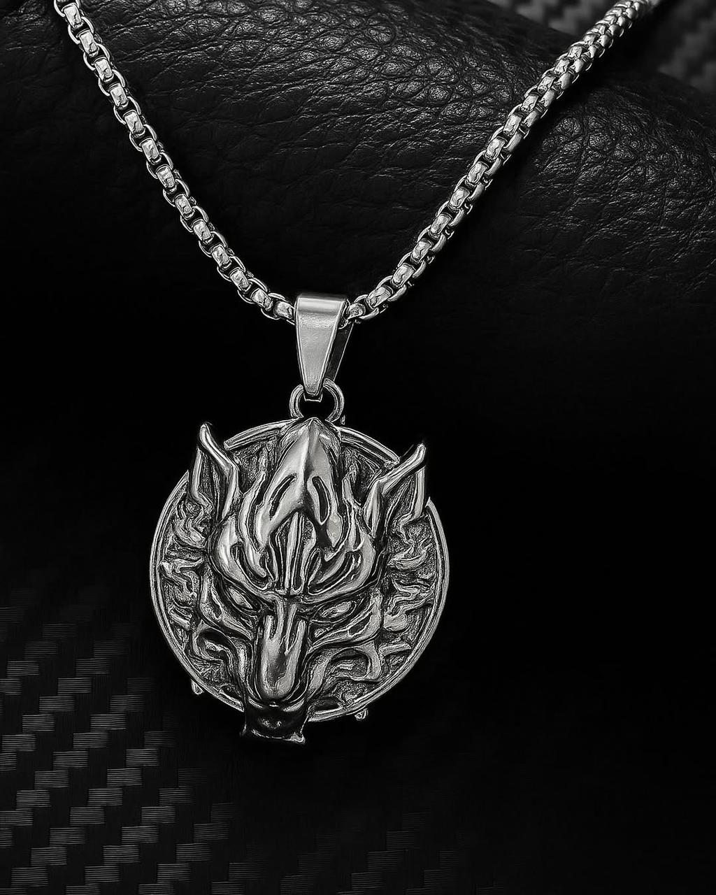 Shadowfang Wolf Pendant Necklace