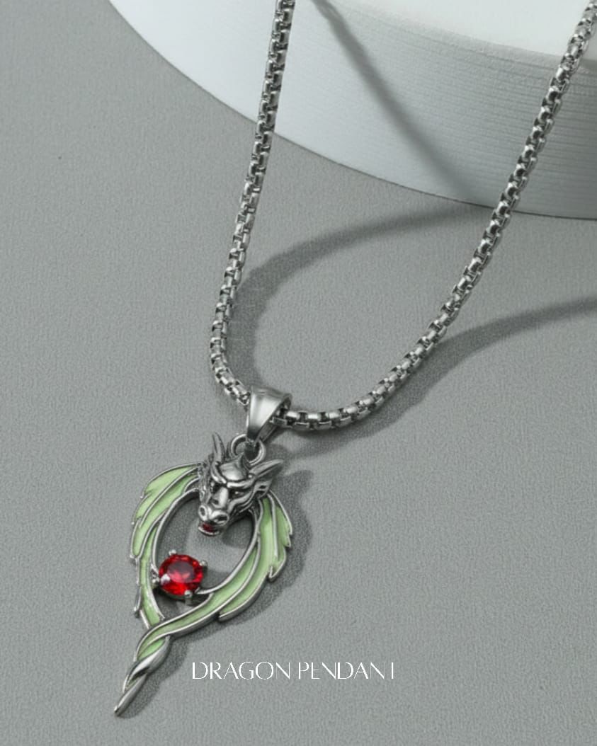 Nightfire Dragon Pendant