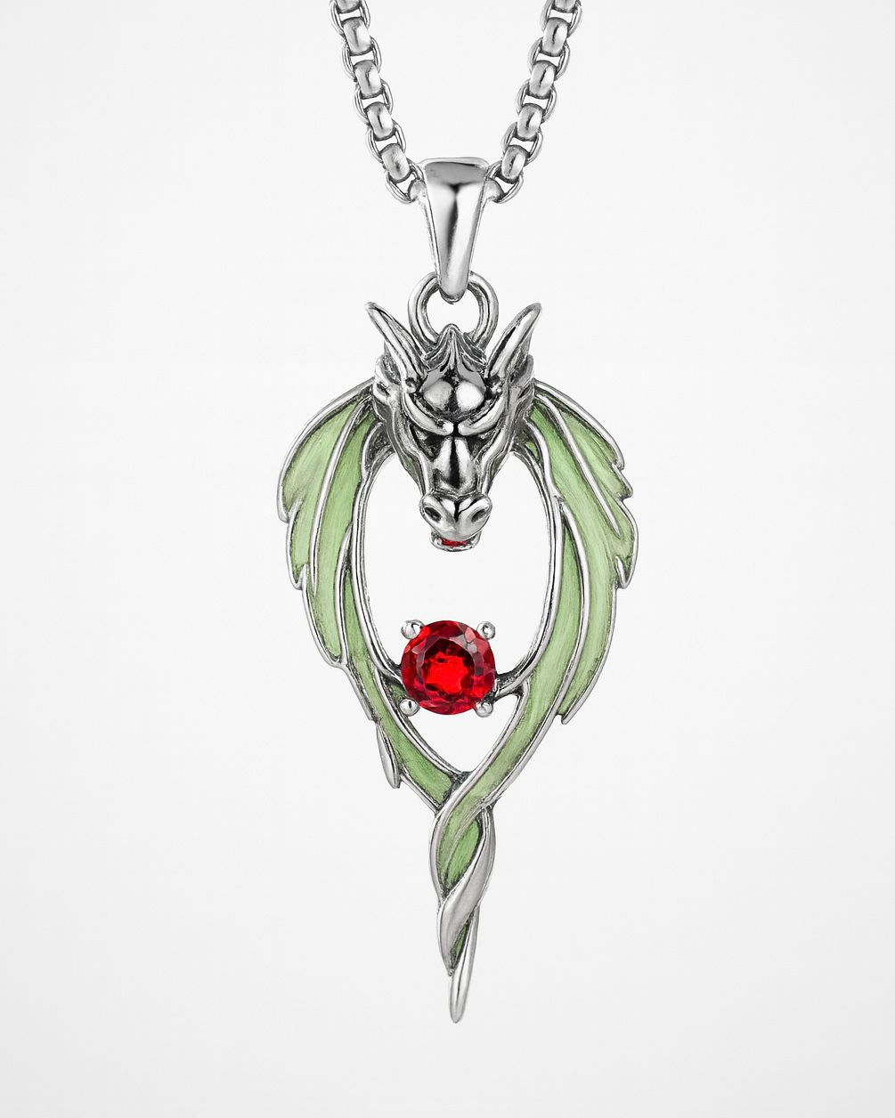 Nightfire Dragon Pendant
